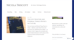 Desktop Screenshot of nicolatriscott.org